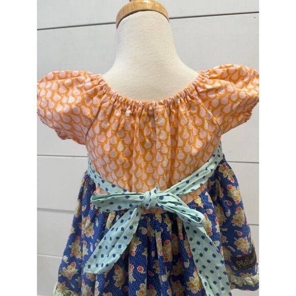 Matilda Jane Platinum Girls Cotton Tunic Top 4/10 Sz 4 Pears - Picture 7 of 9